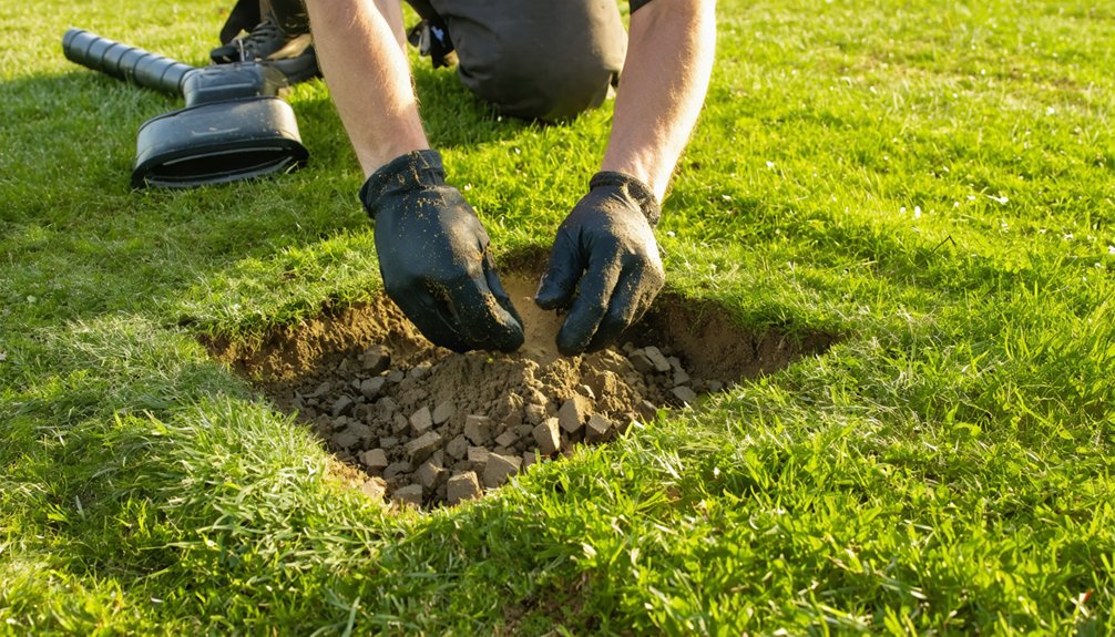 proper site excavation and restoration