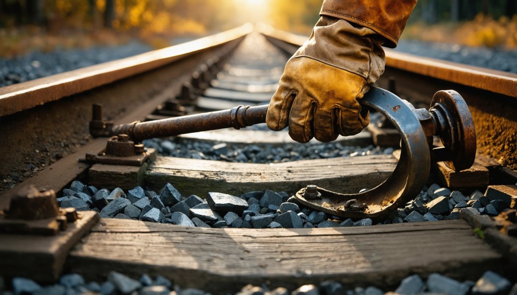 railroad track treasure hunting