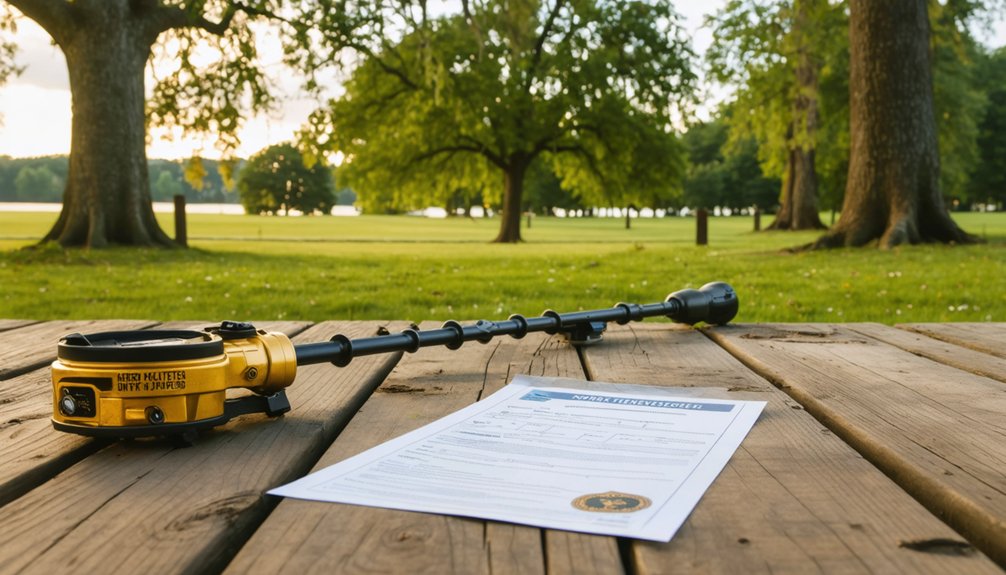 recreational metal detecting allowed in norris