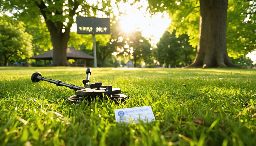 regulated metal detecting in amherst