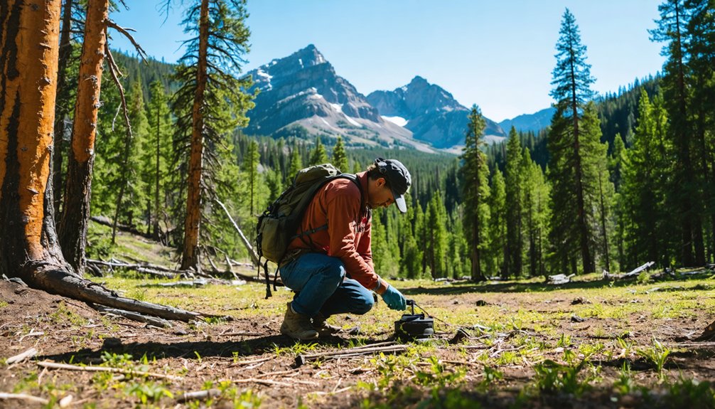 regulated metal detecting in national forests