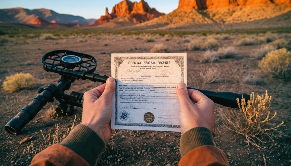 regulated metal detecting on federal lands