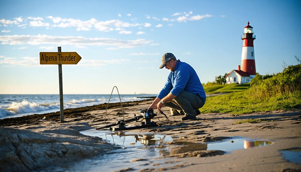 regulated michigan metal detecting landscape
