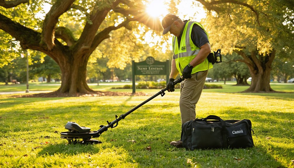 regulated permitted compliant diligent metal detecting