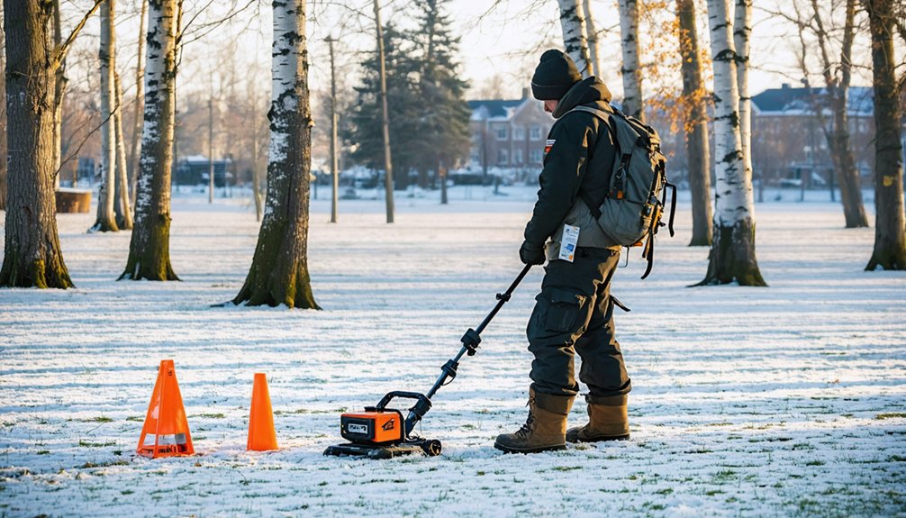 regulated permitted private property metal detecting
