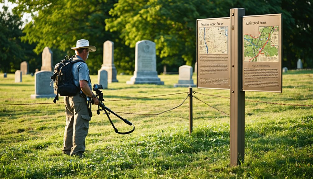 regulated public spaces allow metal detecting