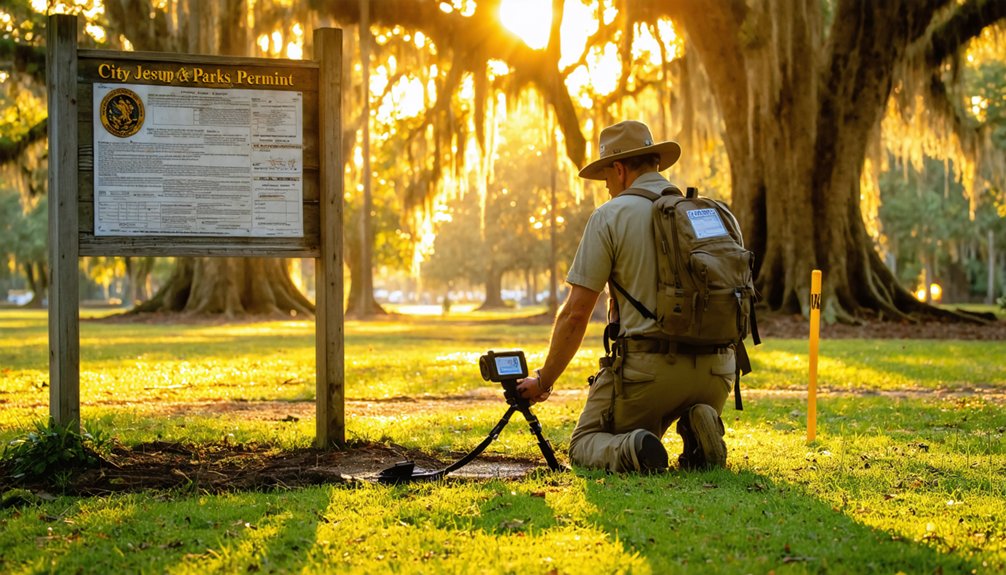 respect local ordinances before detecting