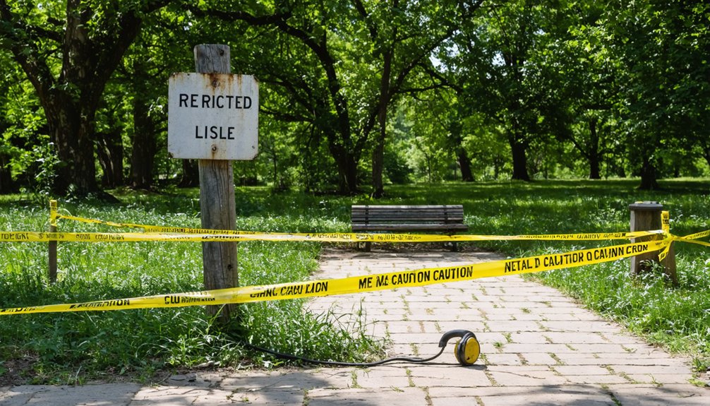 respect metal detecting boundaries