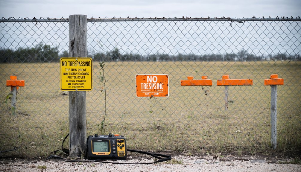 respect restricted detection area boundaries