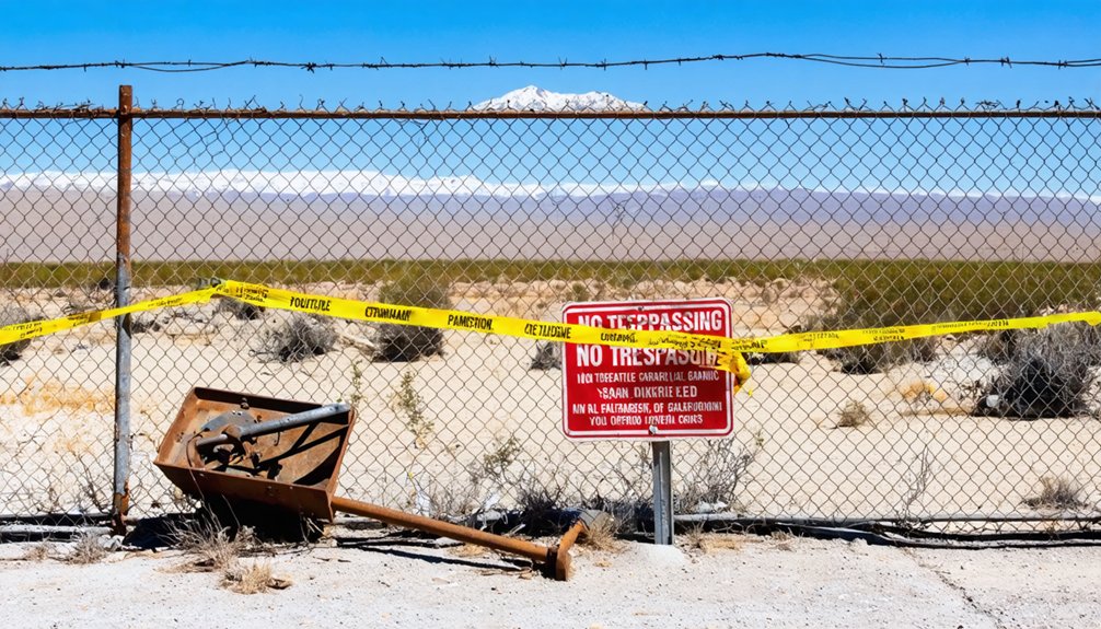 respect restricted metal detecting zones