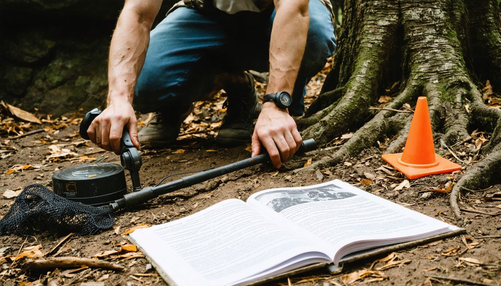 responsible cave metal detecting regulations