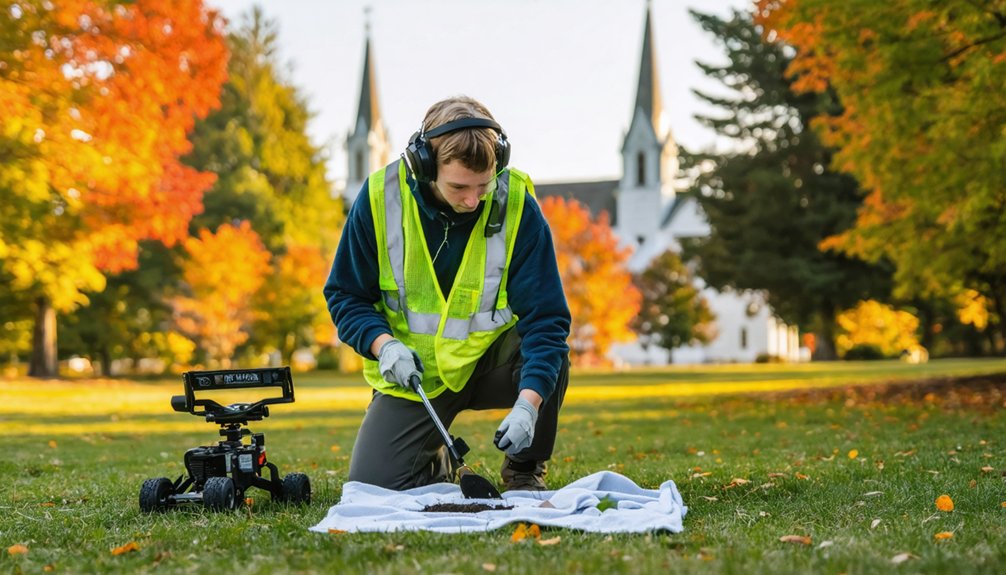 responsible considerate environmentally conscious metal detecting