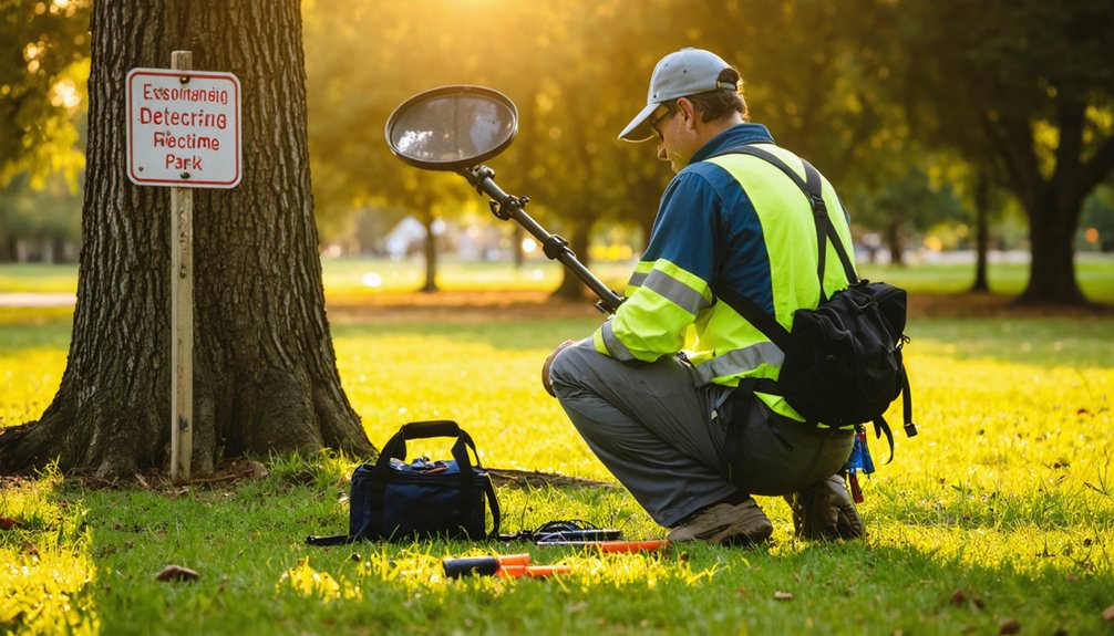 responsible lawful community engaged metal detecting practices