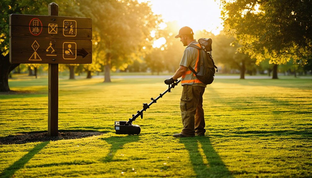 responsible metal detecting in public spaces