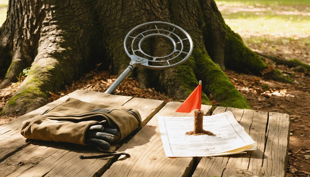 responsible metal detecting practices