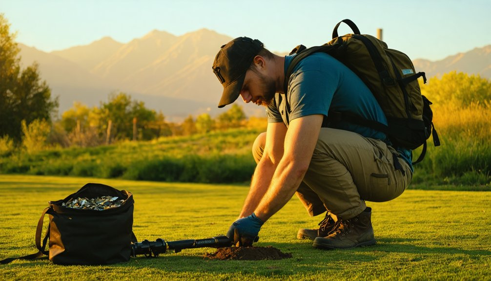 responsible metal detecting preserves environment