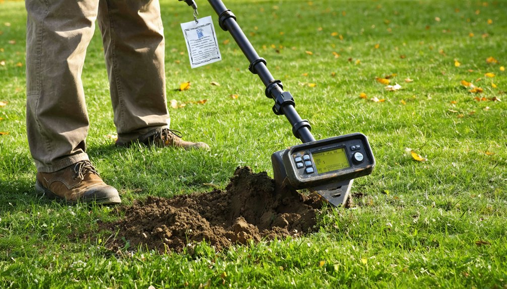 responsible metal detecting with restricted equipment