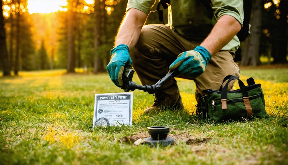 responsible methodical respectful metal detecting