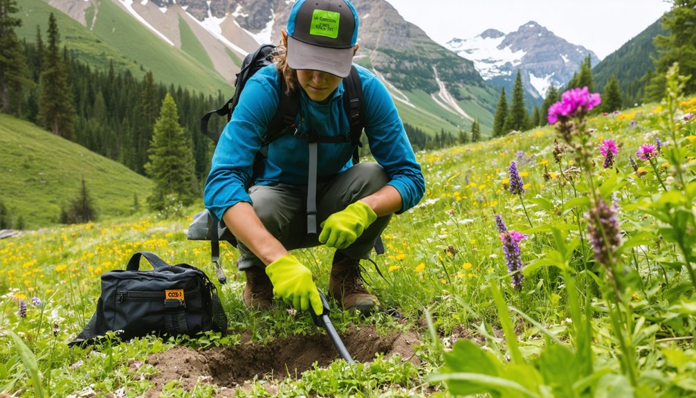 responsible permitted minimally disruptive metal detecting