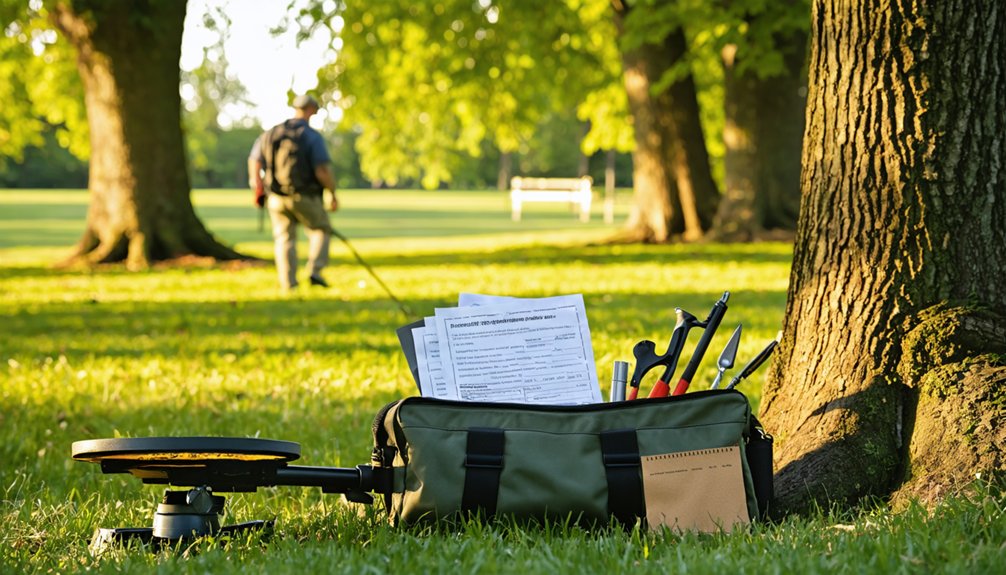 responsible regulated recreational metal detecting