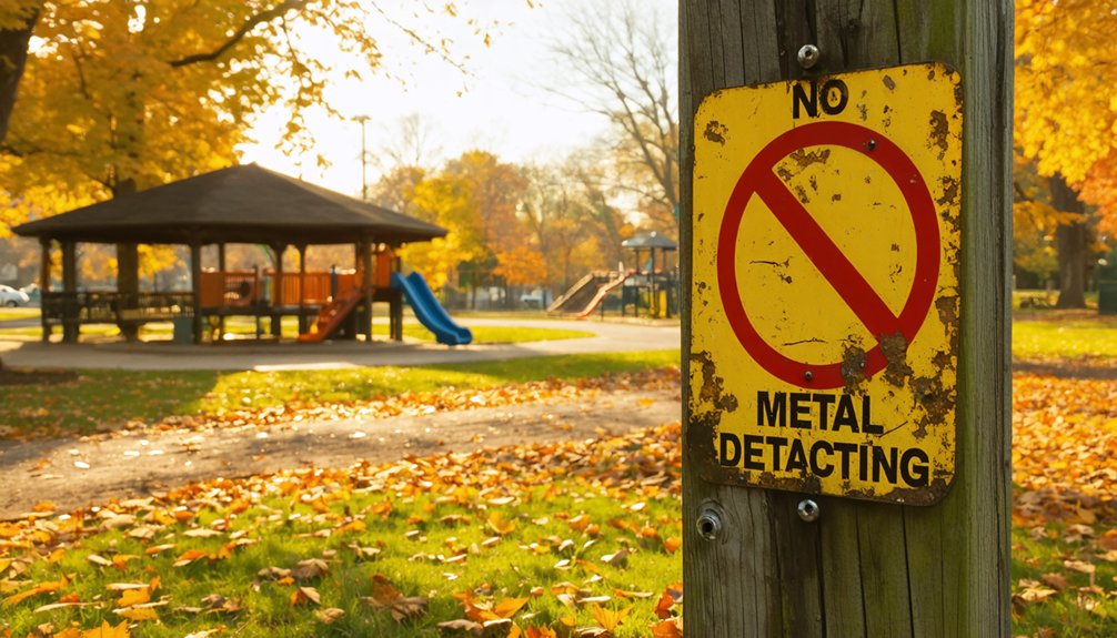 restricted metal detecting conservation concerns historic preservation