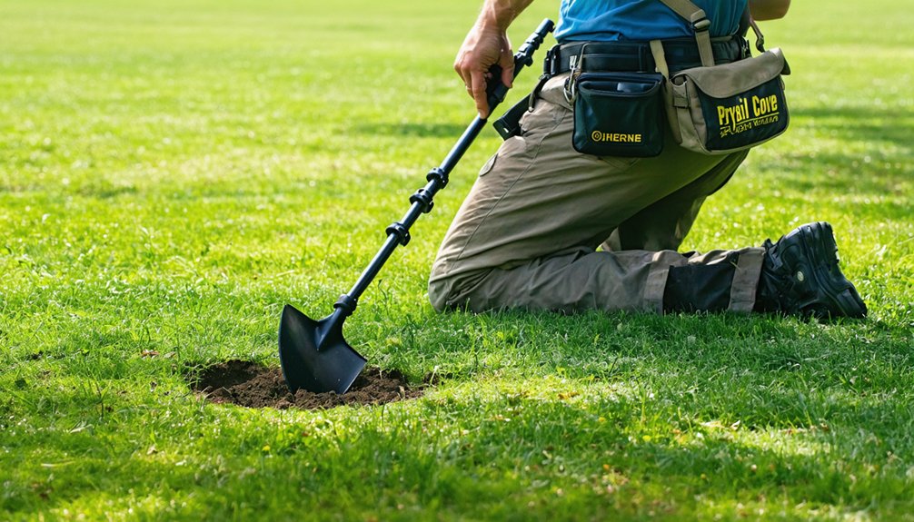 restricted metal detecting equipment and restoration