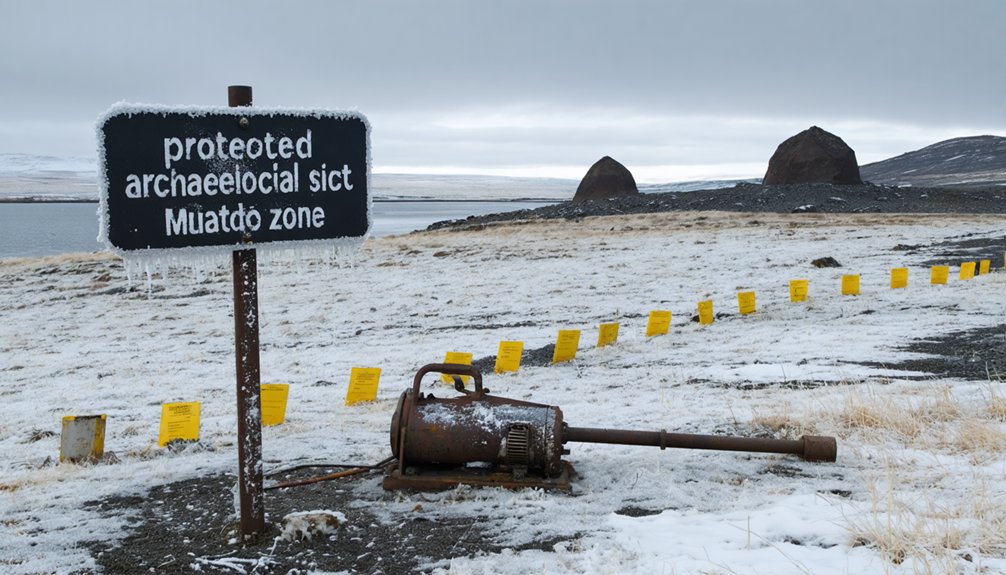 restricted metal detecting in protected zones