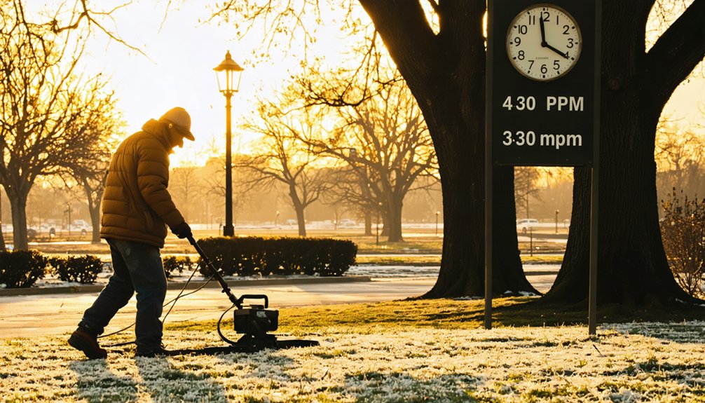 restricted seasonal operating hours