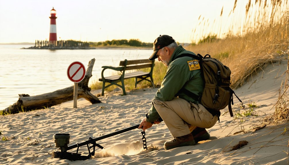 restrictive ambiguous metal detecting regulations