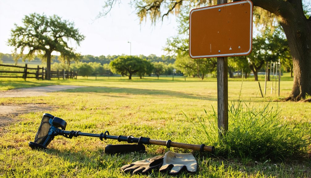 sanger metal detecting regulations