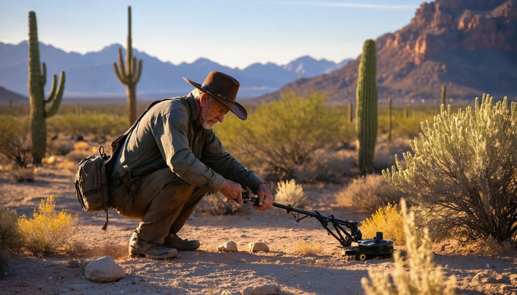 searching for treasures near vegas