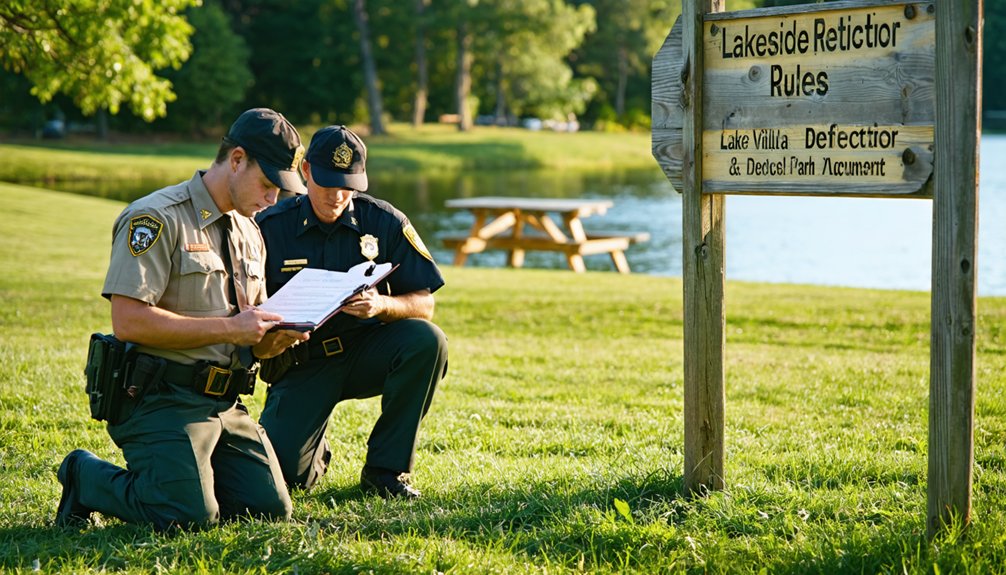 secure explicit permission before metal detecting