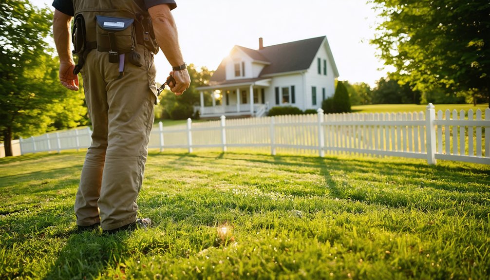 secure landowner permission before detecting