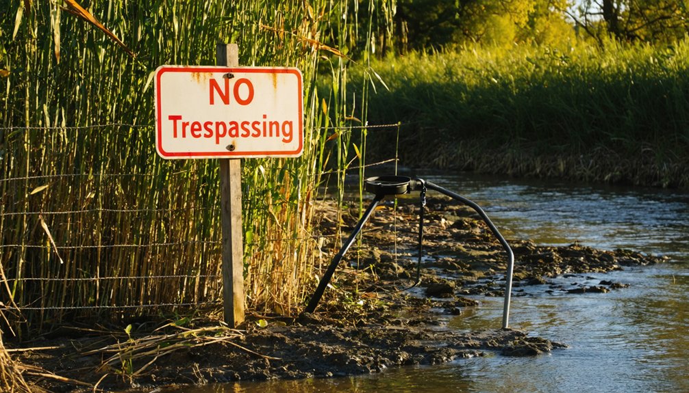 secure landowner permission first