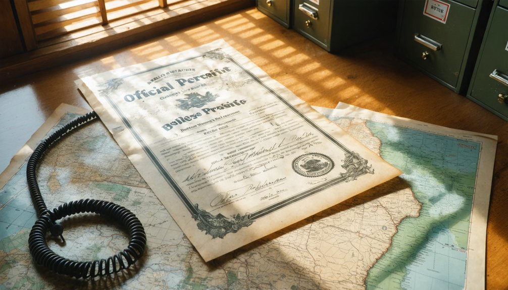 secure permits before metal detecting