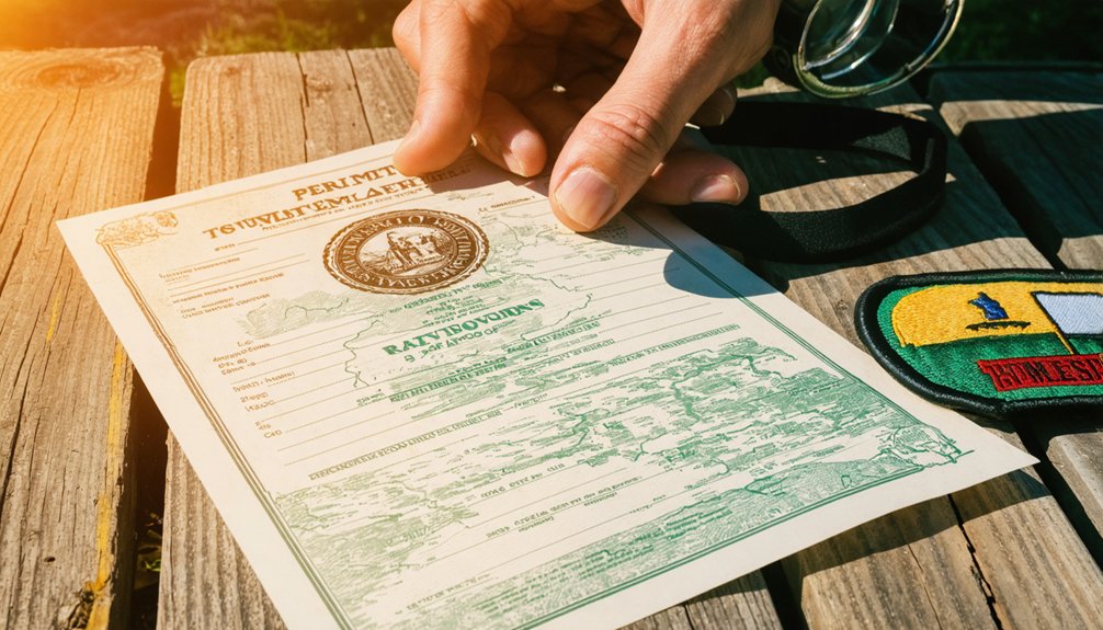 secure required permits report discoveries restore areas