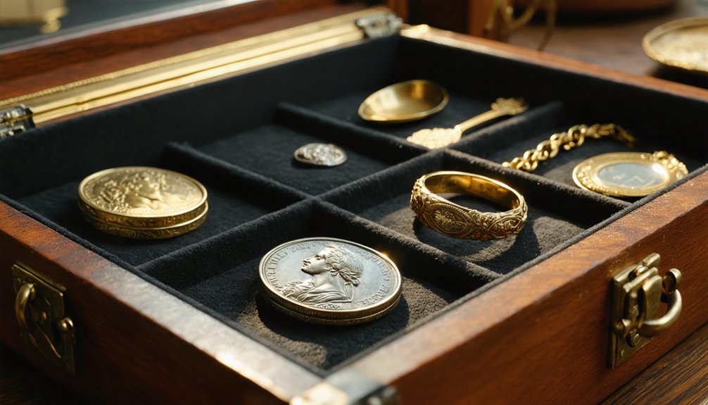 secure storage for valuable finds