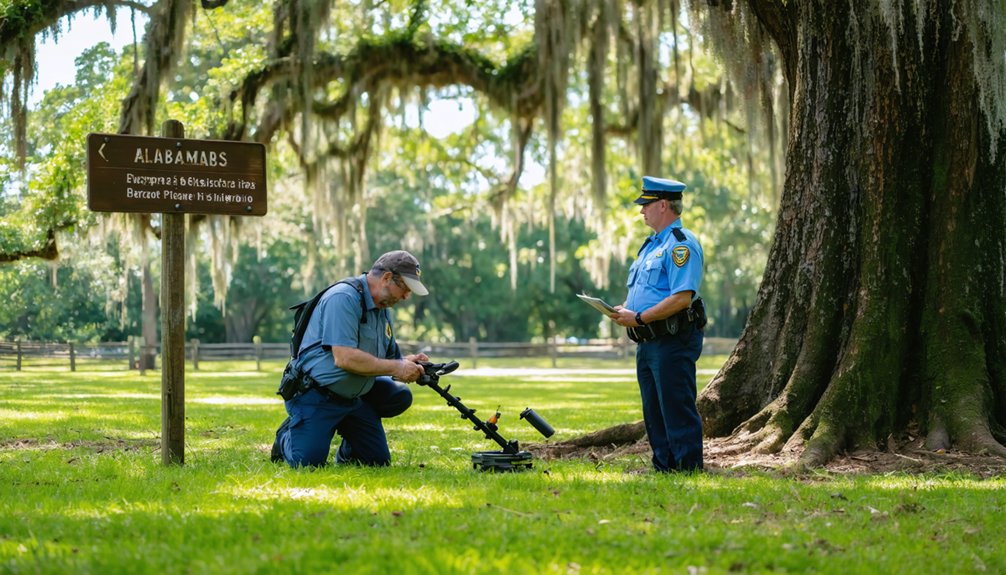 secure written authorization from local officials