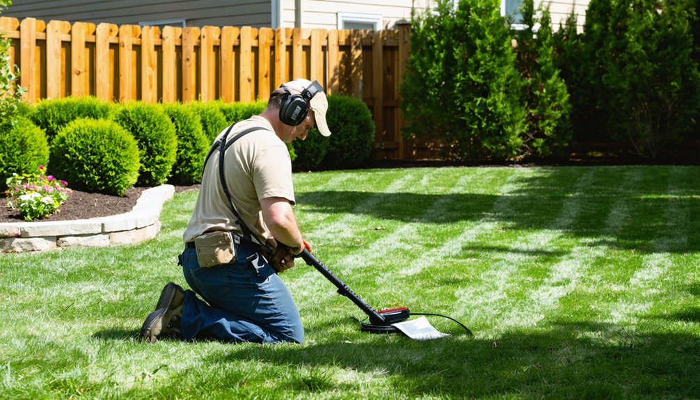 secure written permission before detecting