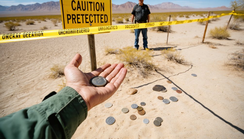 severe penalties for illegal metal detecting