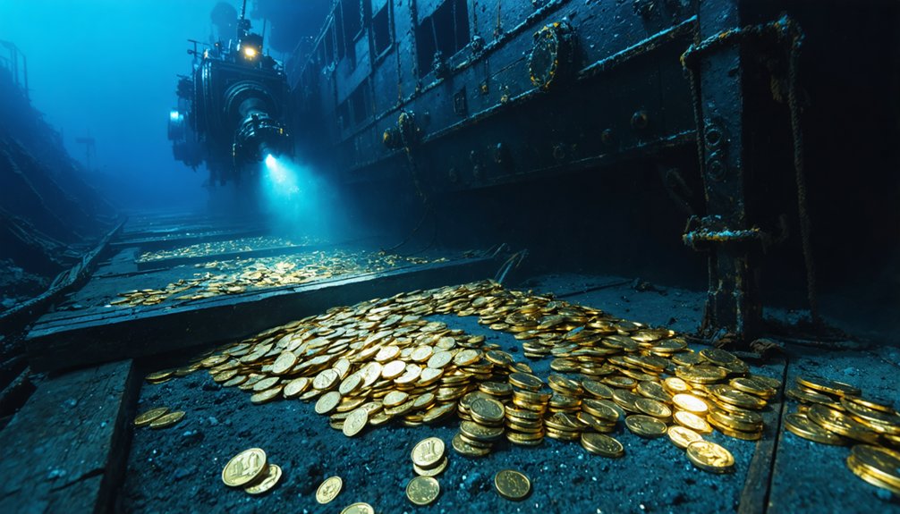 shipwrecked gold treasure recovered