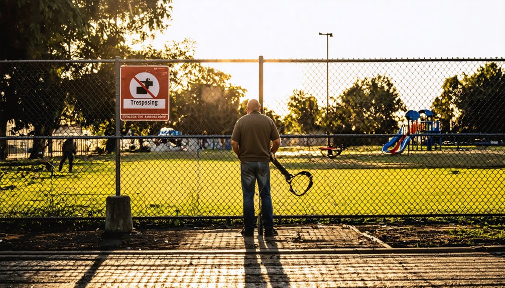 strict metal detecting prohibitions with penalties