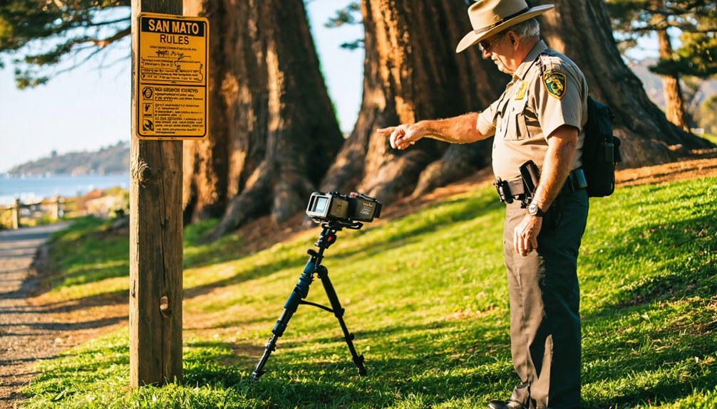 strict metal detector park prohibitions