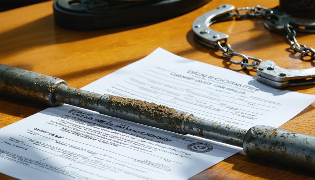 strict penalties for metal detector violations