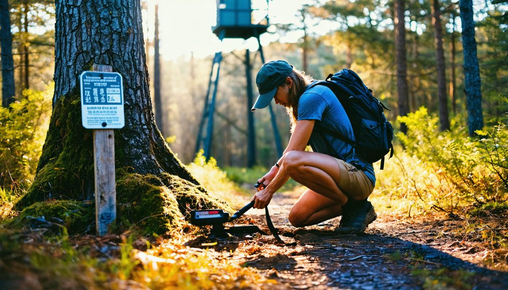 strict state park metal detecting ban