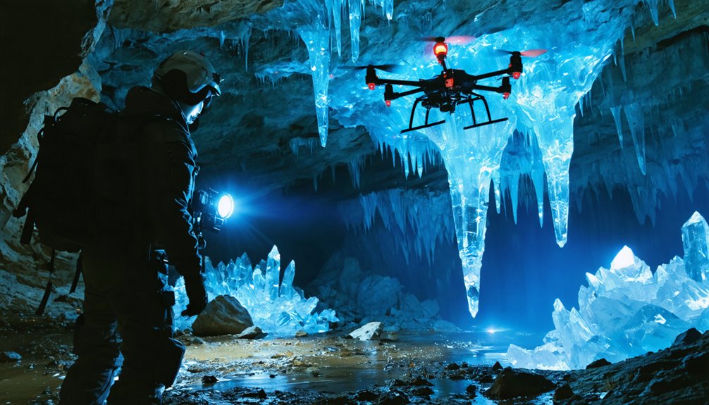 subterranean technology enabled cave exploration