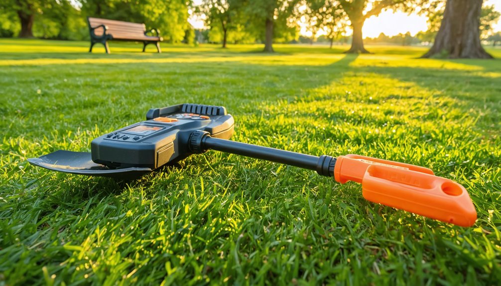 surface level metal detecting