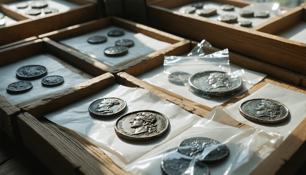 systematic containerization preserves archaeological metal finds