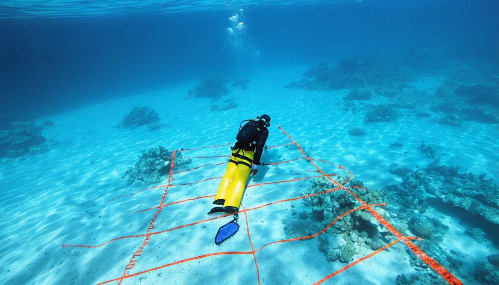 systematic underwater search recovery techniques