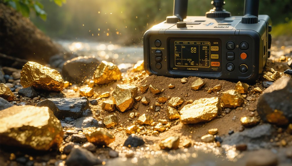 tailored settings maximize gold detection